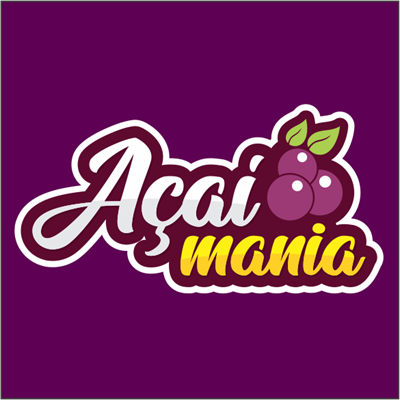 Logo restaurante Açaí Mania