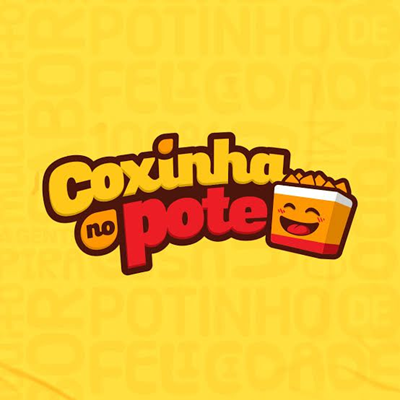 Logo restaurante Coxinha no Pote - Estação Barro
