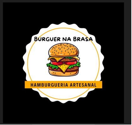 Logo restaurante Burguer na Brasa