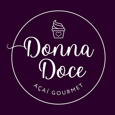 Logo restaurante Donna Doce Açaí