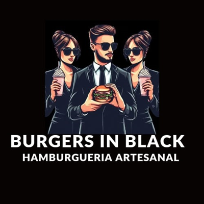 Logo restaurante BURGER IN BLACK 