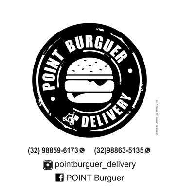 Logo restaurante cardapio point burguer
