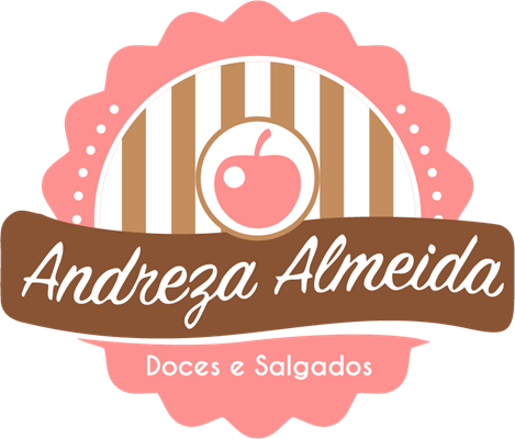 Logo restaurante Andreza Almeida doces e salgados