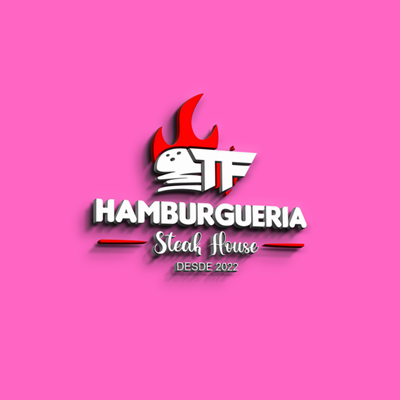 Logo restaurante TF HAMBURGUERIA staek house