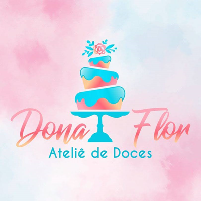 Logo restaurante Dona Flor Confeitaria