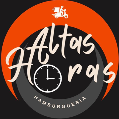 Logo restaurante Altas horas Hamburgueria test