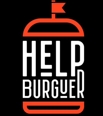 Logo restaurante Help Burguer