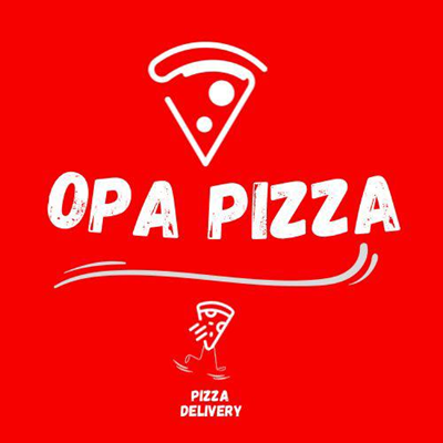 Logo restaurante Opa Pizza