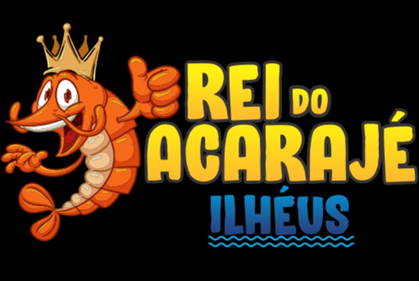Logo restaurante Rei do acarajé ilhéus SUL