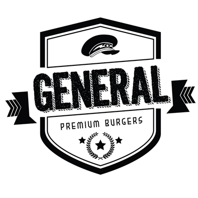 Logo restaurante cupom General Premium Burgers