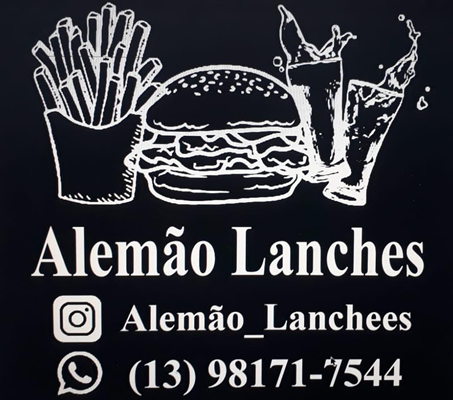 Logo restaurante Alemão Lanches