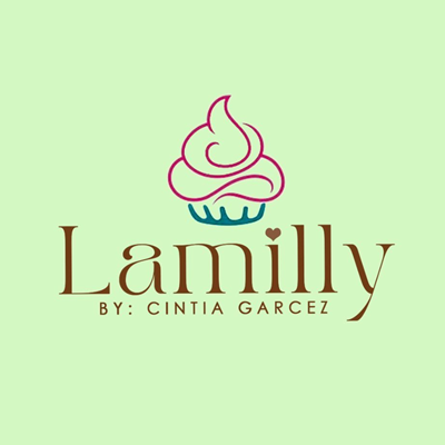 Logo restaurante cupom Lamilly Confeitaria