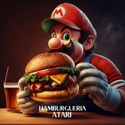 Logo restaurante Hamburgueria Atari