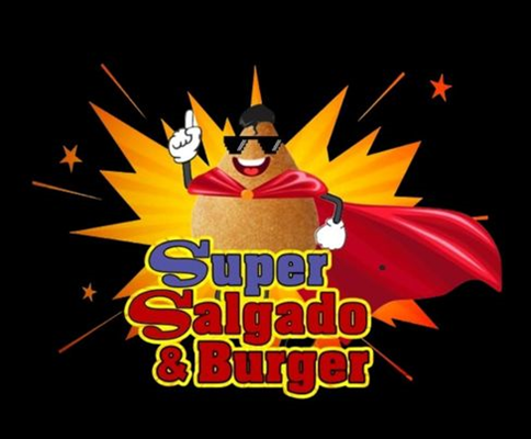 Logo restaurante Super Salgado e Burguer