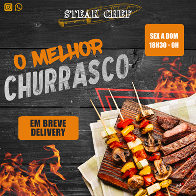 Logo restaurante Steak Chef
