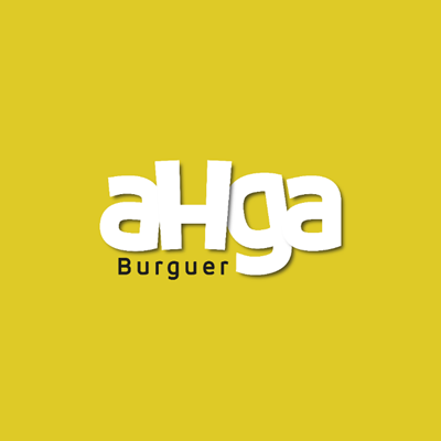 Logo restaurante aHga Burguer