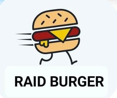 Logo restaurante RAID BURGUER