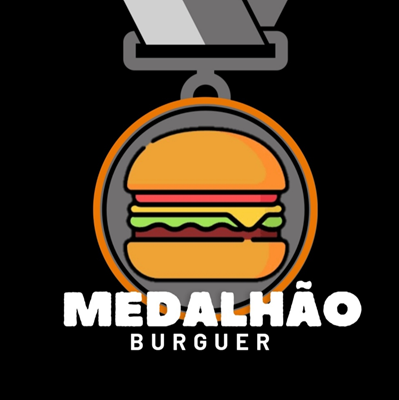 Logo restaurante Medalhão Burguer THE
