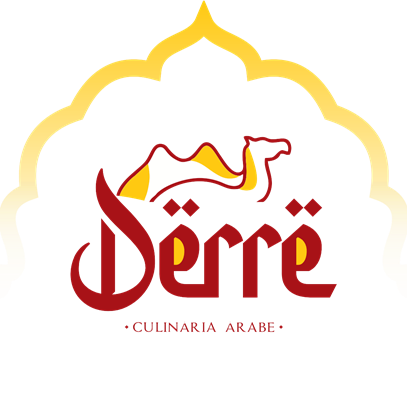 Logo restaurante Dërrë culinária árabe 