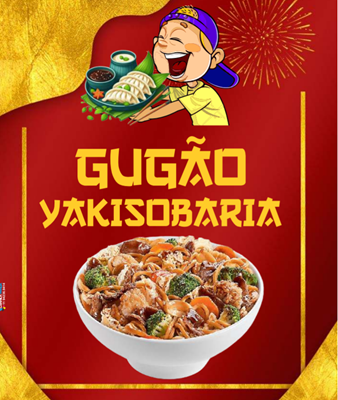 Logo restaurante gugao lanches e yakissobaria