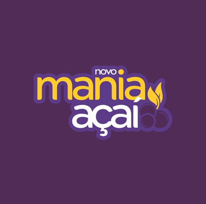 Logo restaurante Novo Mania Açaí