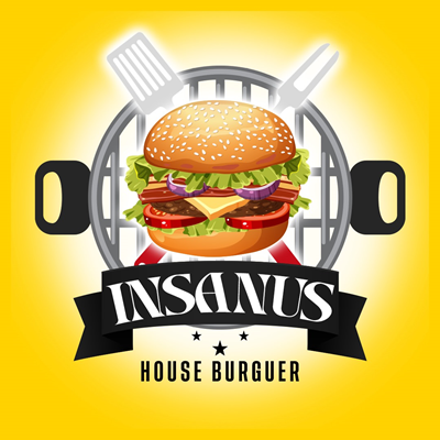 Logo restaurante Insanus House Burguer