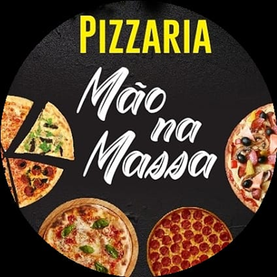 Logo restaurante Pizzaria Mão na Massa
