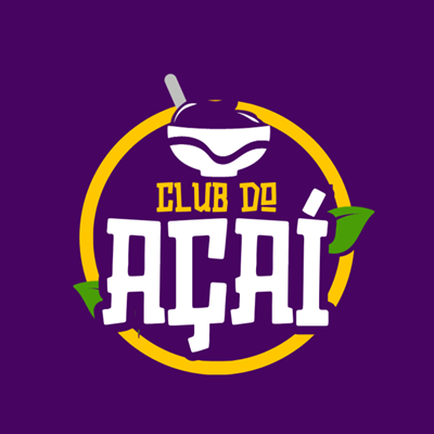 Logo restaurante Club do Açai