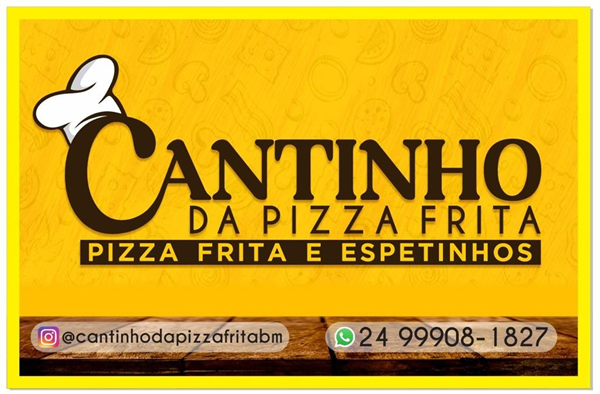 Logo restaurante CANTINHO DA PIZZA FRITA