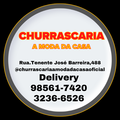 Logo restaurante CHURRASCARIA A MODA DA CASA