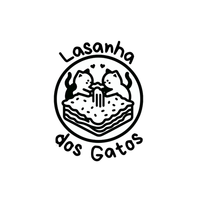 Logo restaurante Lasanha dos Gatos