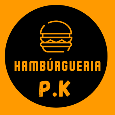 Logo restaurante Hamburgueria P.K