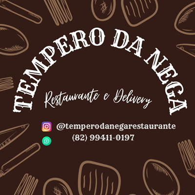 Logo restaurante Tempero da Nega Restaurante e Delivery
