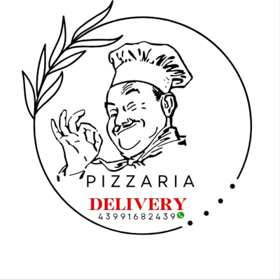 Logo restaurante pizzaria delivery