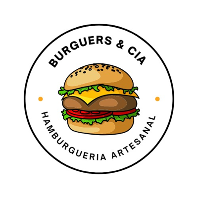 Logo restaurante Burguers & Cia