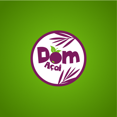 Logo restaurante DOM AÇAÍ E SORVETES