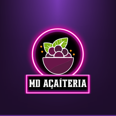 Logo restaurante MD AÇAÍTERIA