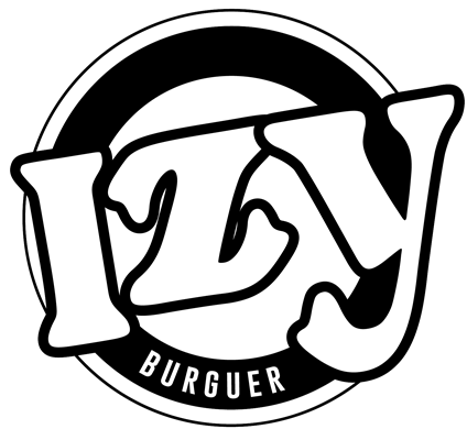 Logo restaurante izy burguer