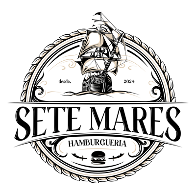 Logo restaurante Sete Mares