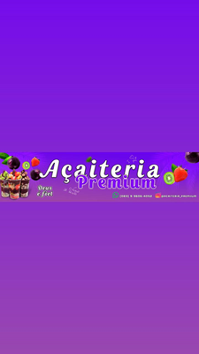 Logo restaurante Açaiteria Premium