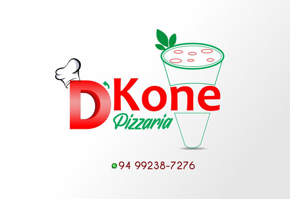 Logo restaurante cardapio Dkone