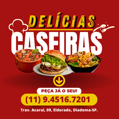Logo restaurante Delicias Caseiras