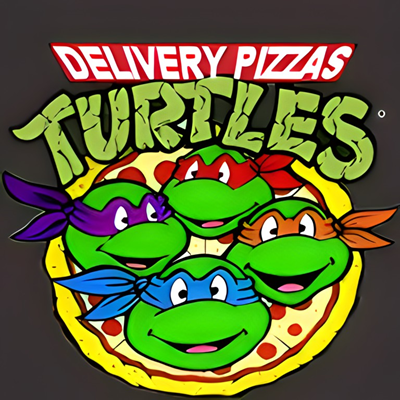 Logo restaurante Pizza Turtles