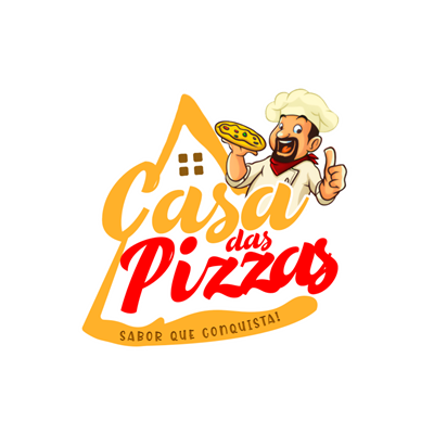 Logo restaurante Casa das pizzas