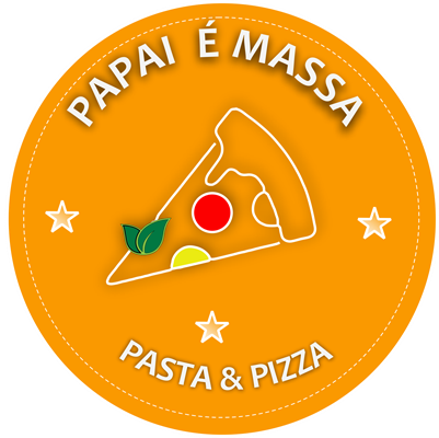 Logo restaurante  Papai é Massa | Pasta & Pizza