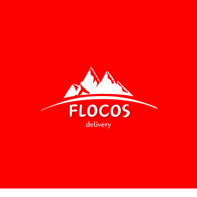 Logo restaurante flocos delivery