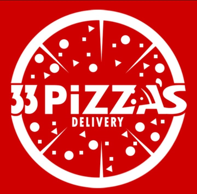 Logo restaurante 33pizzasdelivery