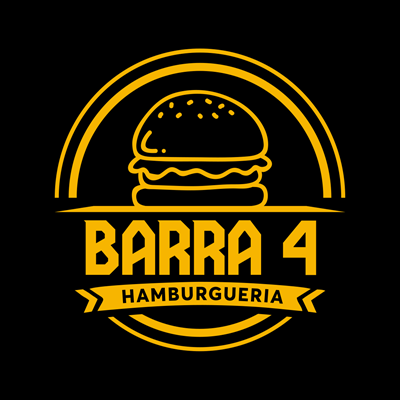 Logo restaurante Barra 4 hamburgueria