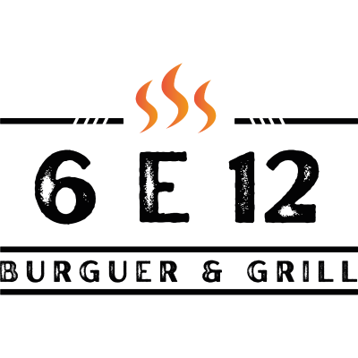 Logo restaurante 6e12 Burguer e Grill