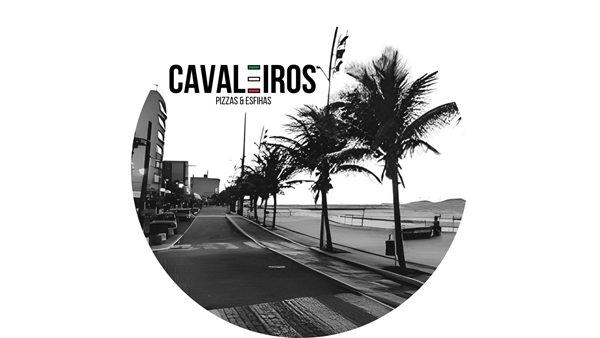 Logo restaurante Cavaleiros Pizzas e Esfihas